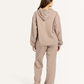 Women tracksuit with a hoodie