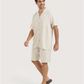 Men's linen set in multiple colors