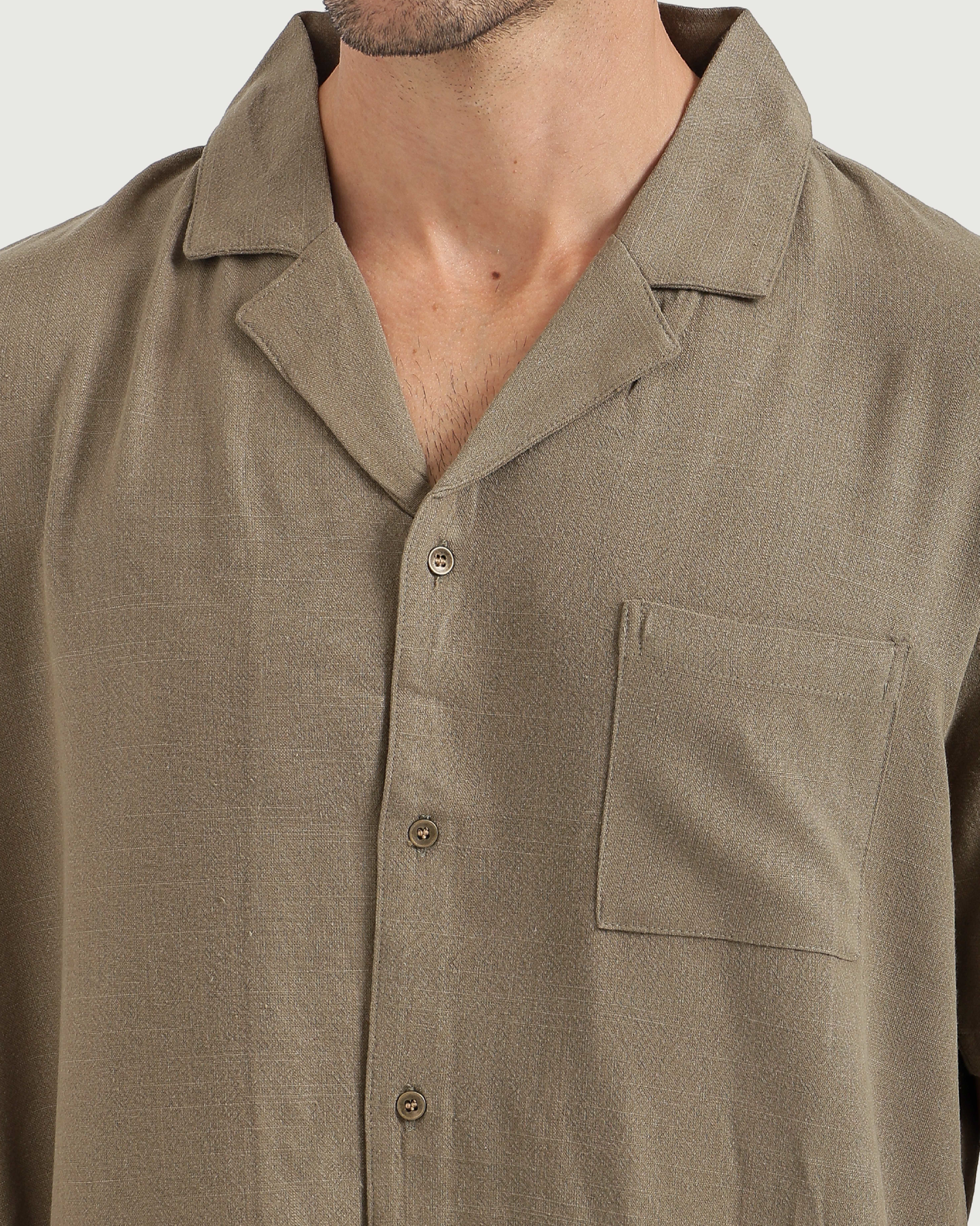 Men's linen set in multiple colors