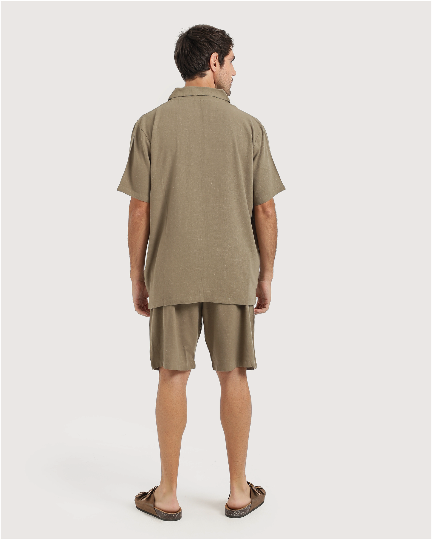 Men's linen set in multiple colors