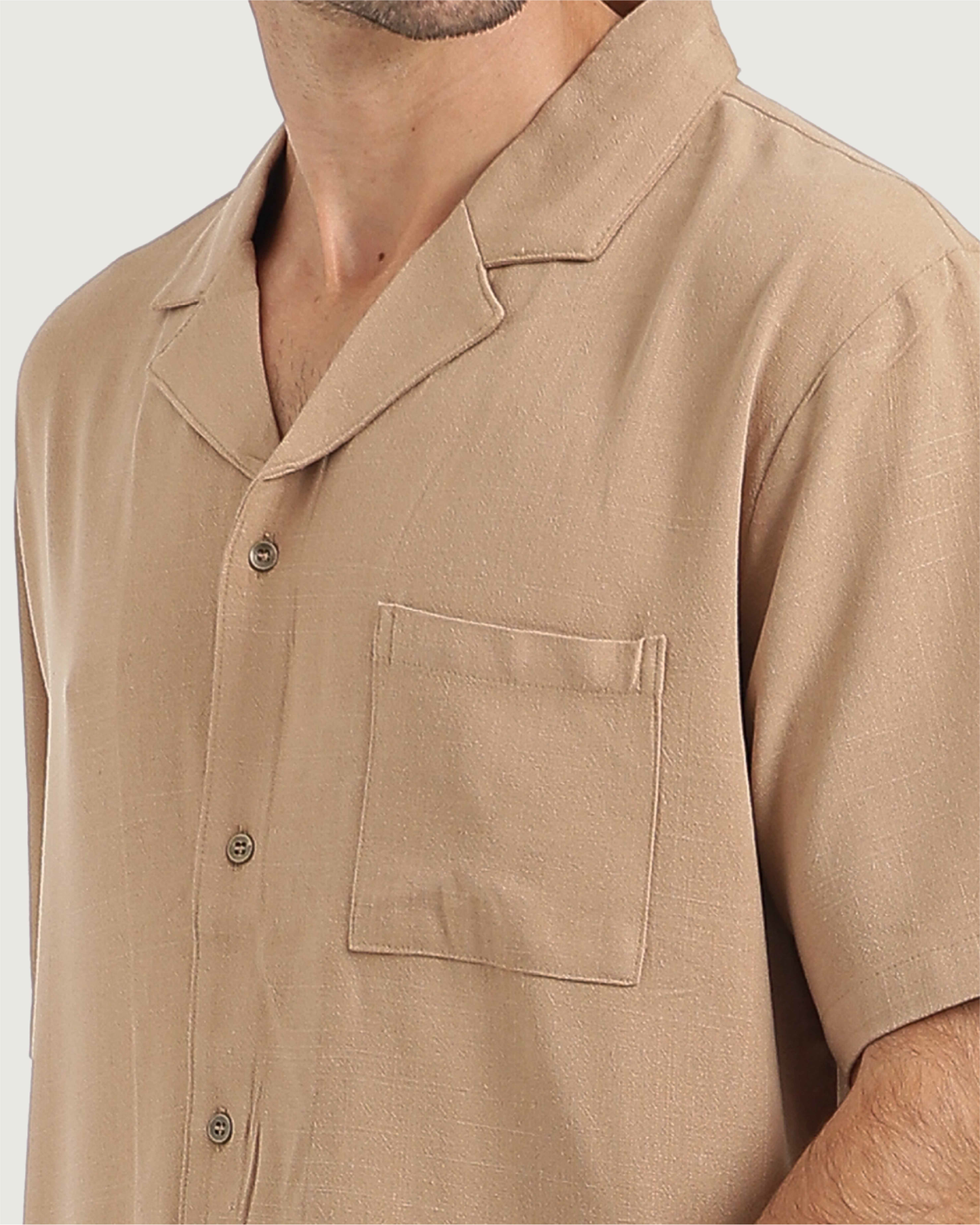 Men's linen set in multiple colors