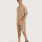 Men's linen set in multiple colors