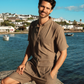 Men's linen set in multiple colors