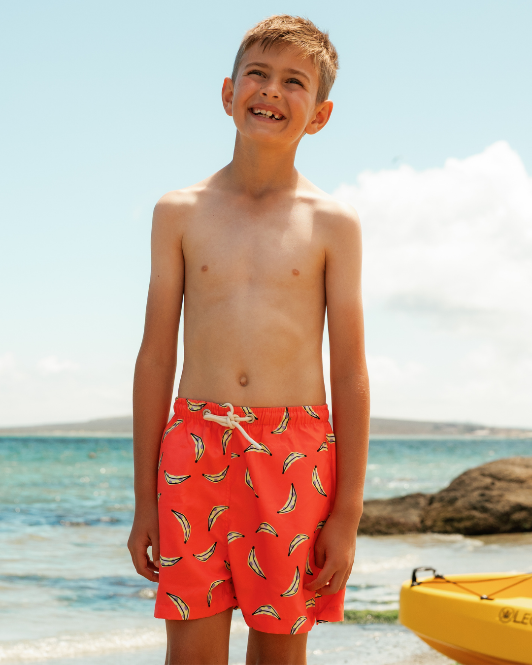 Summer Fruit Printed Swimsuit