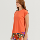 Women's Pajama Shorts with Orange Flowers
