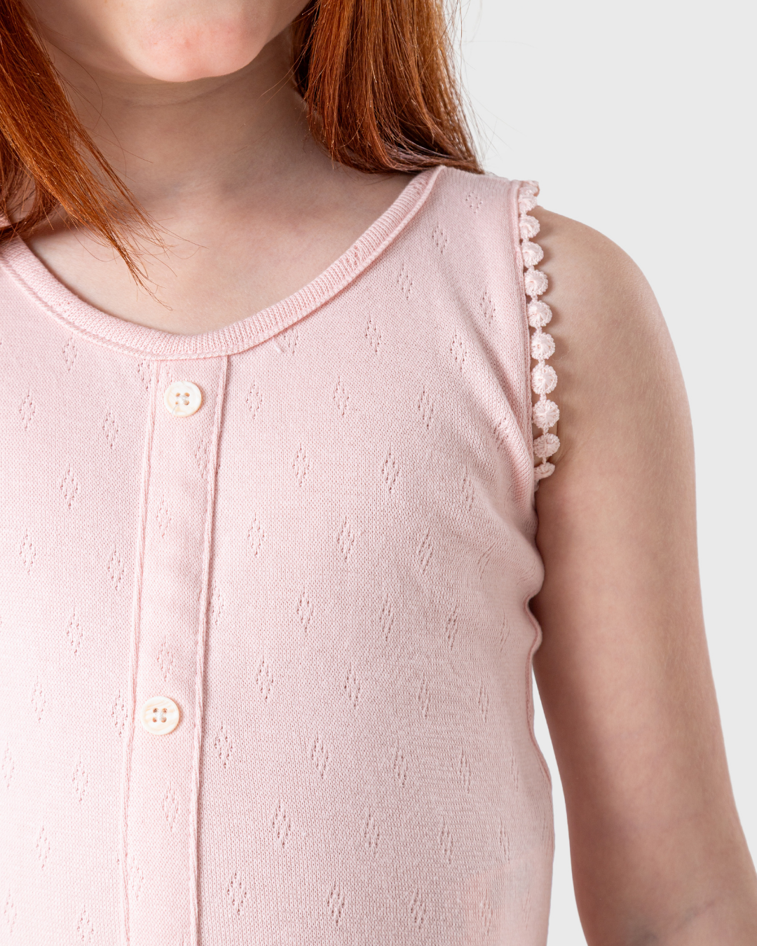 Girls' Pajamas with Apple Print