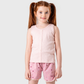 Girls' Pajamas with Apple Print