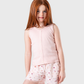 Girls' Pajamas with Apple Print