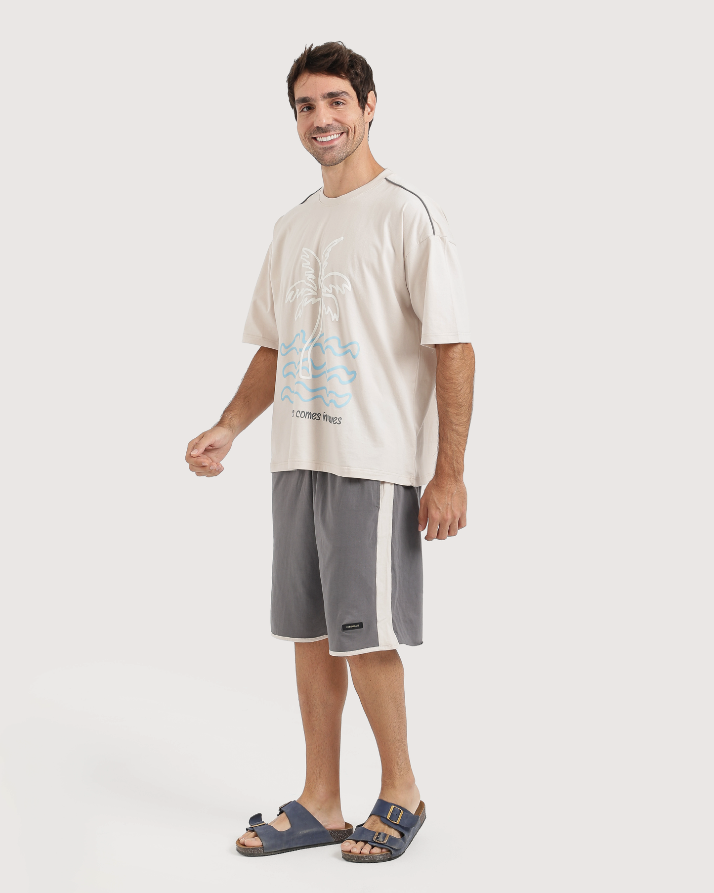 Men's Pajama Happiness Comes in Waves