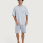 Printed top and shorts pajamas