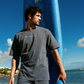 Casual men's set in washed cotton