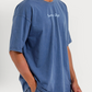 Casual men's set in washed cotton