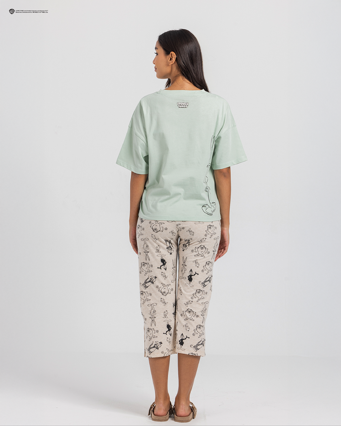 Looney Tunes That's All Folks Women Pajama