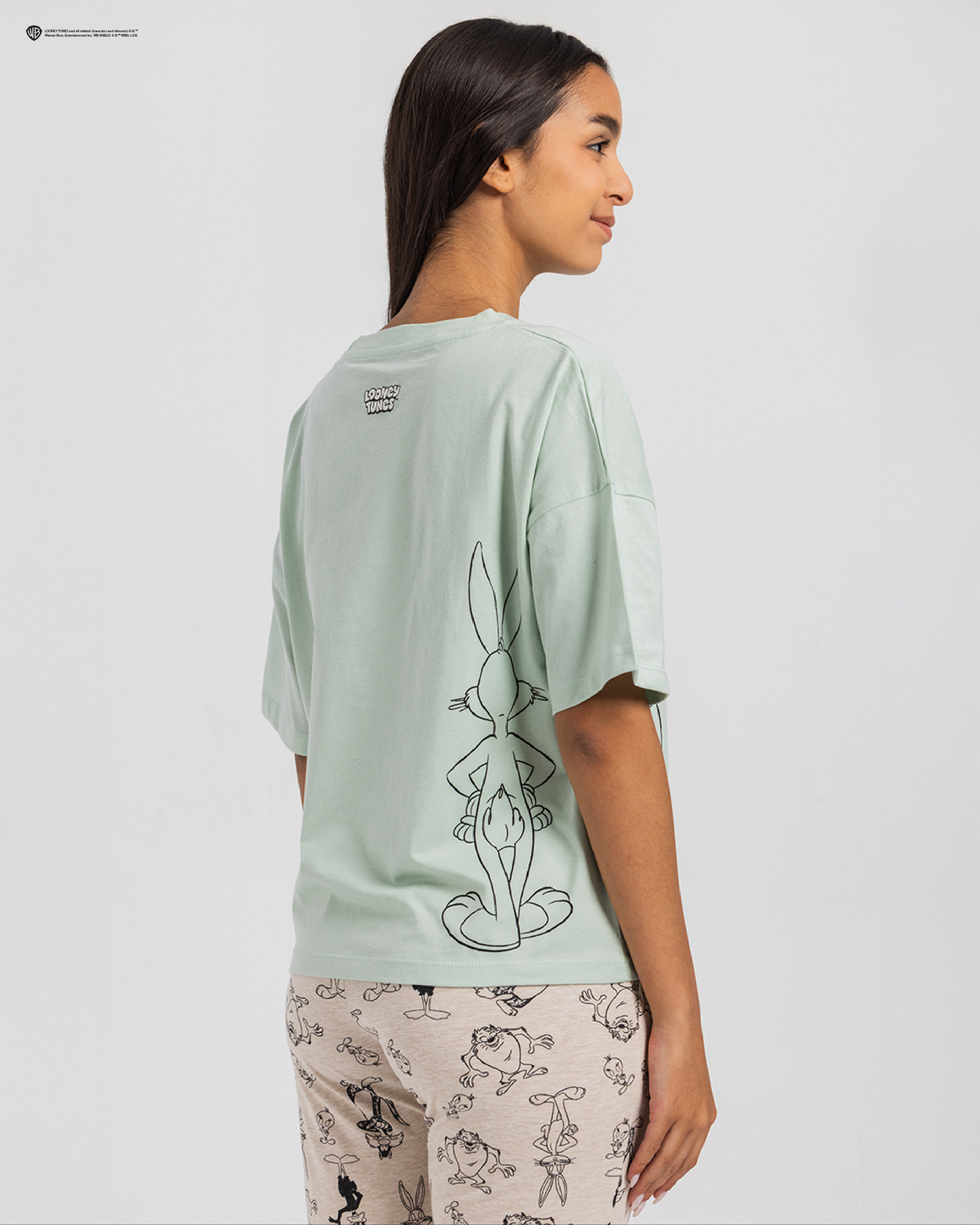 Looney Tunes That's All Folks Women Pajama