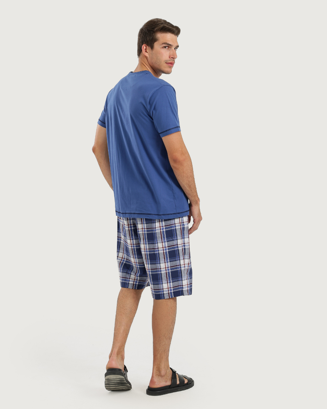Men's Pajamas Half Sleeves with Shorts