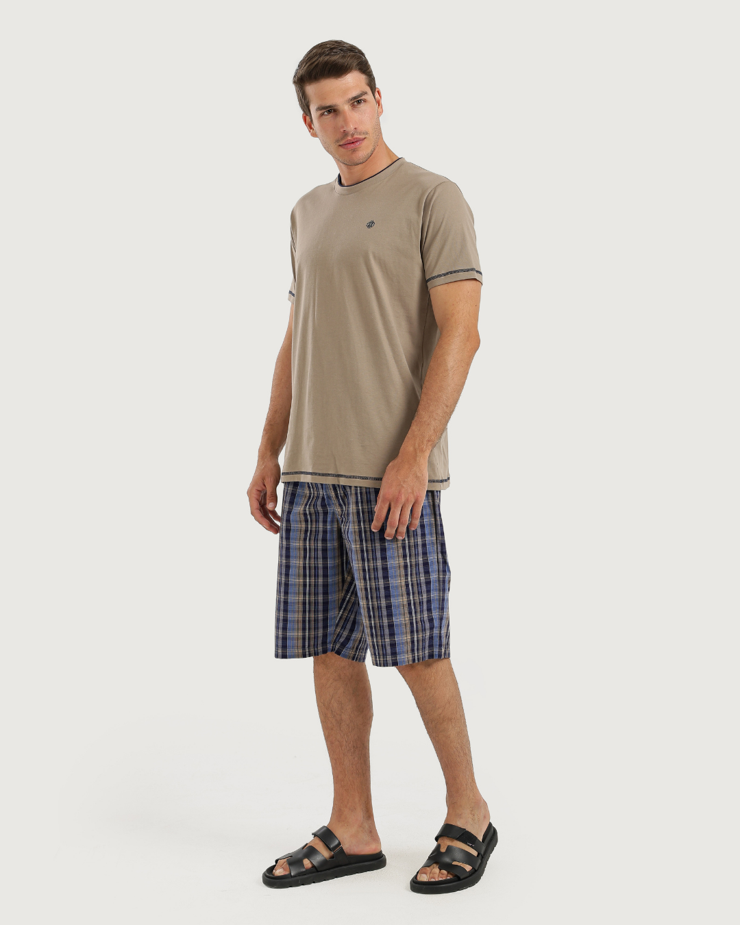 Men's Pajamas Half Sleeves with Shorts