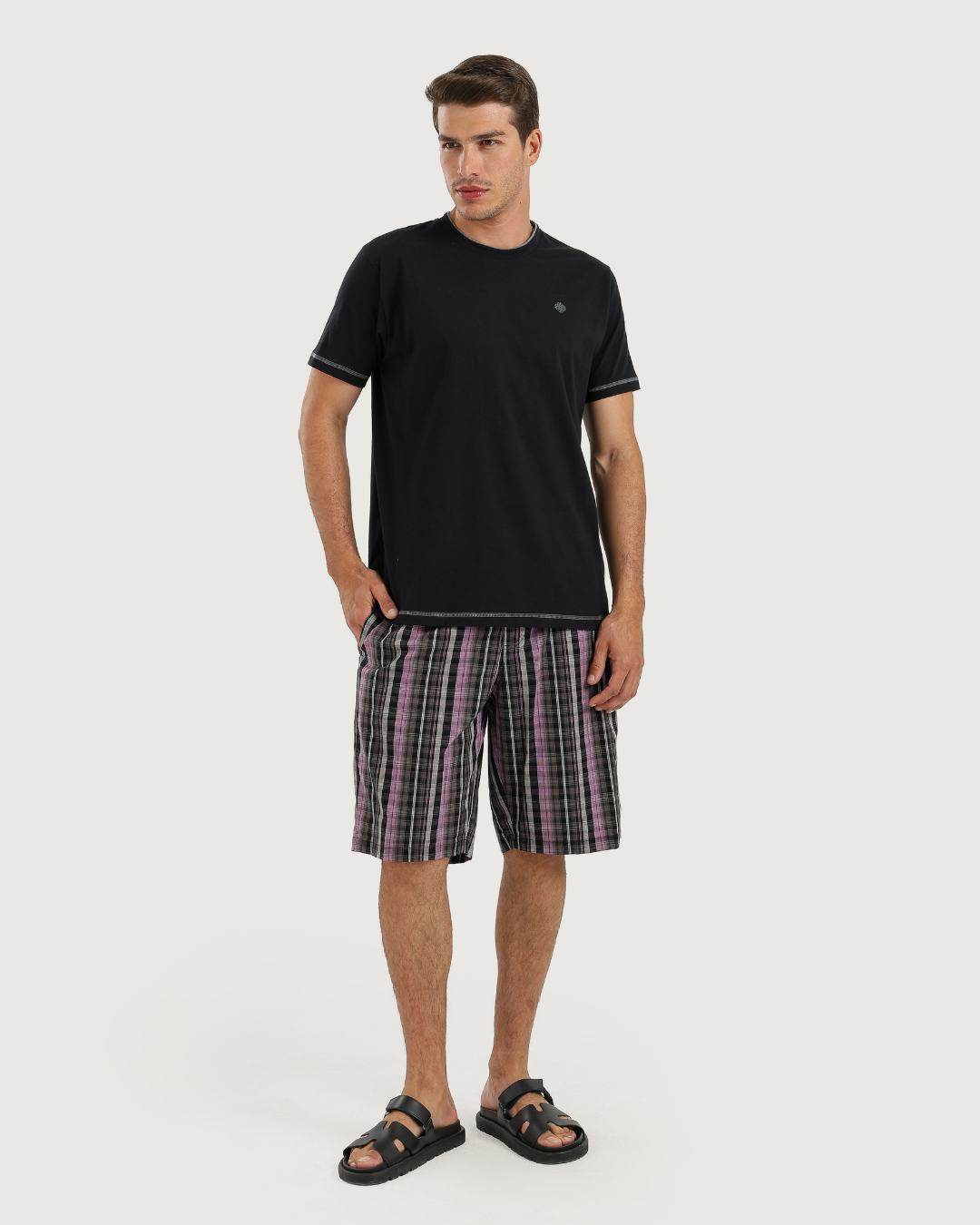 Men's Pajamas Half Sleeves with Shorts