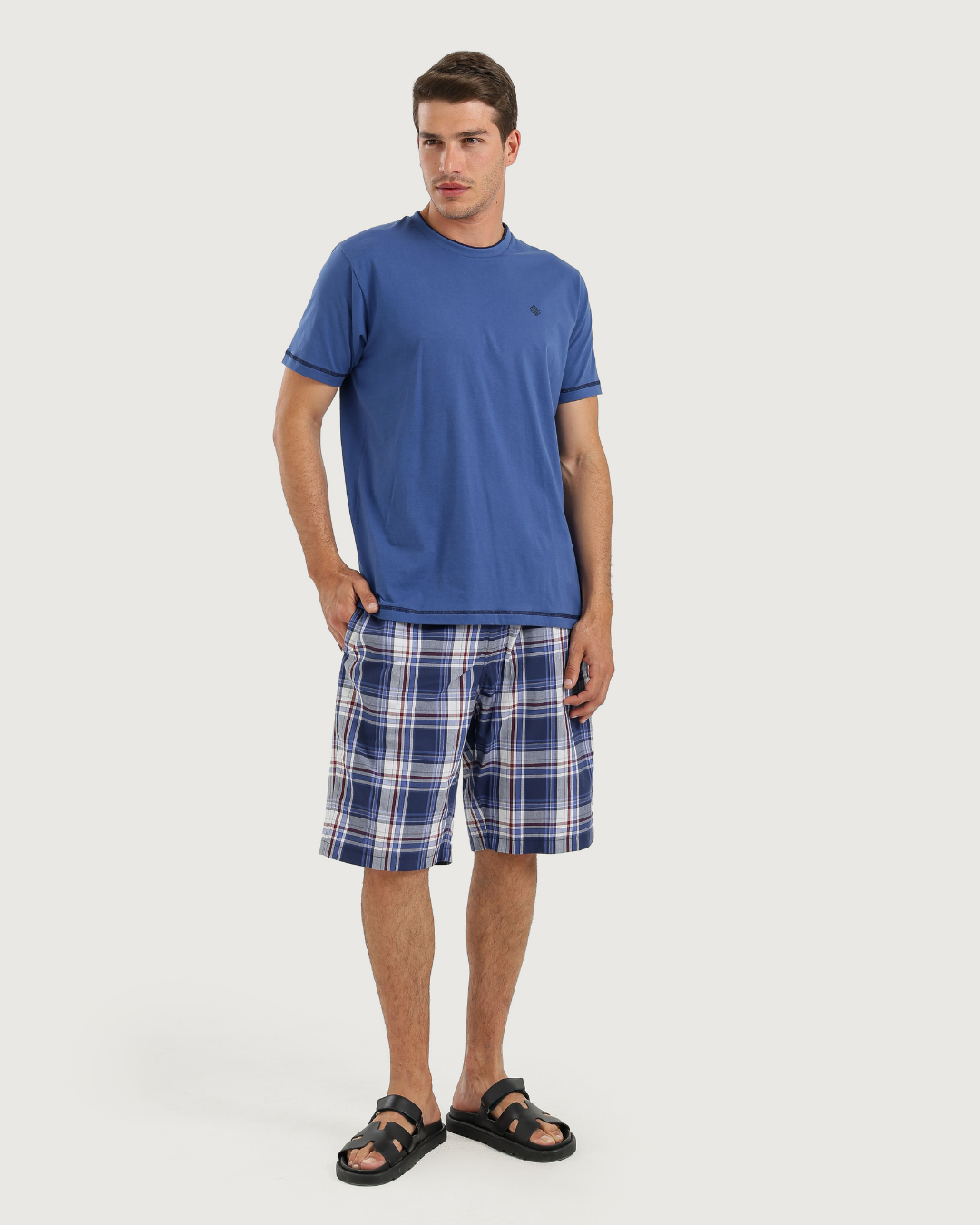 Men's Pajamas Half Sleeves with Shorts