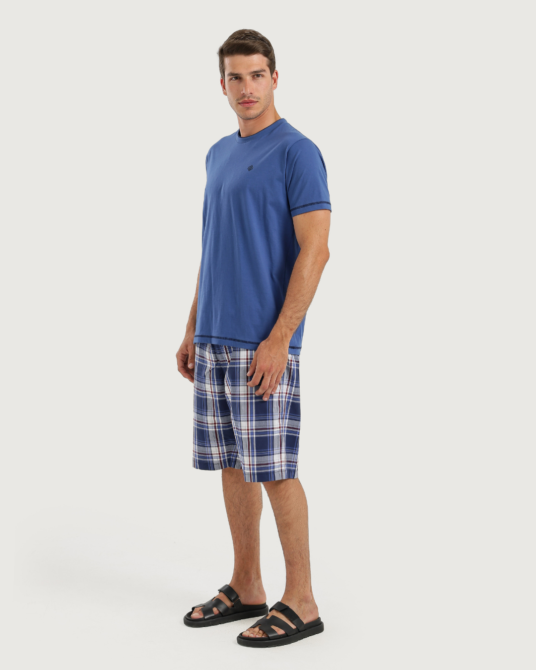 Men's Pajamas Half Sleeves with Shorts