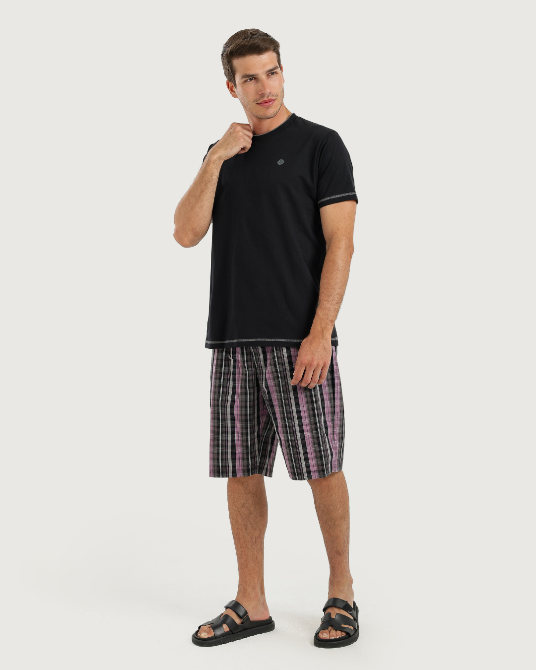 Men's Pajamas Half Sleeves with Shorts