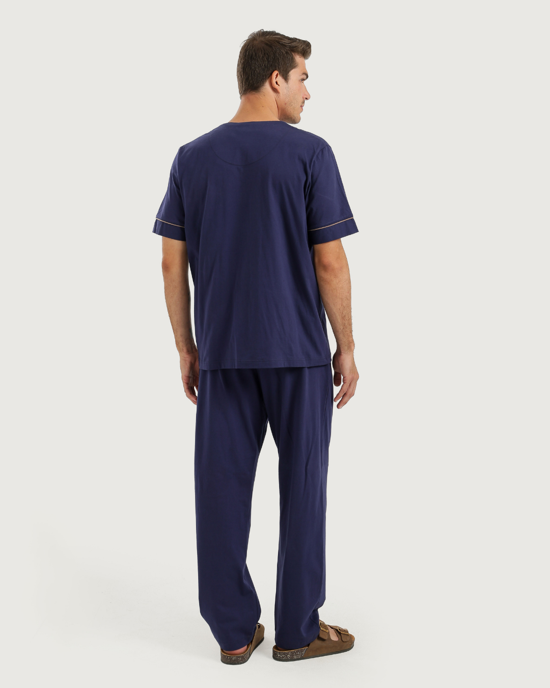 Men's Pajamas Half Sleeves with Pants