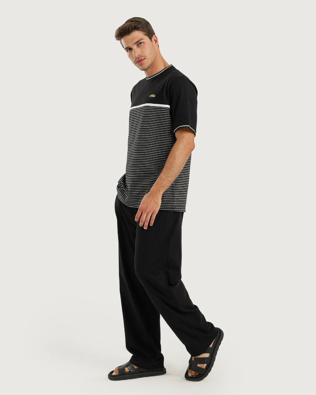 Men's Pajamas with Artistic Design and Unique Texture