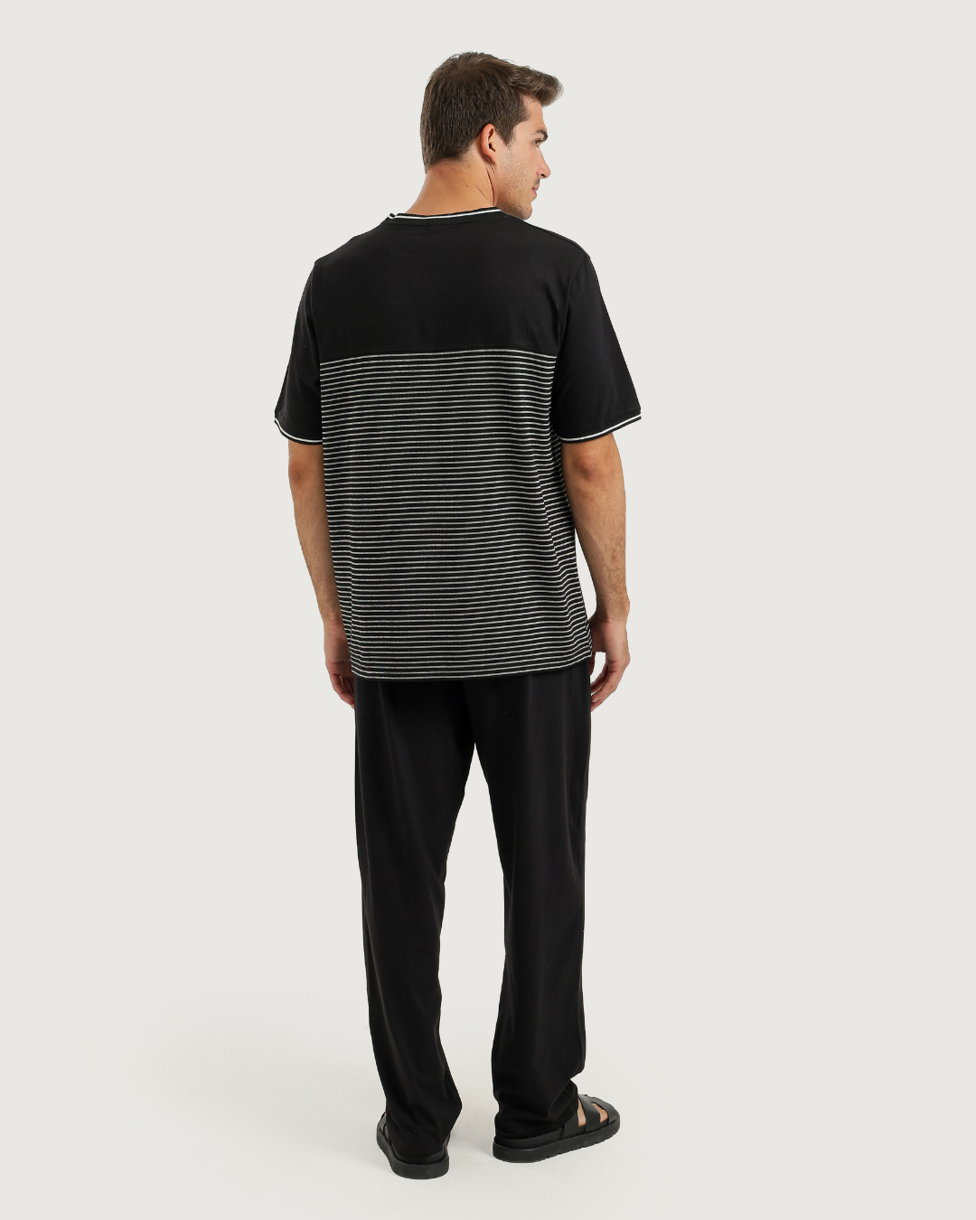 Men's Pajamas with Artistic Design and Unique Texture