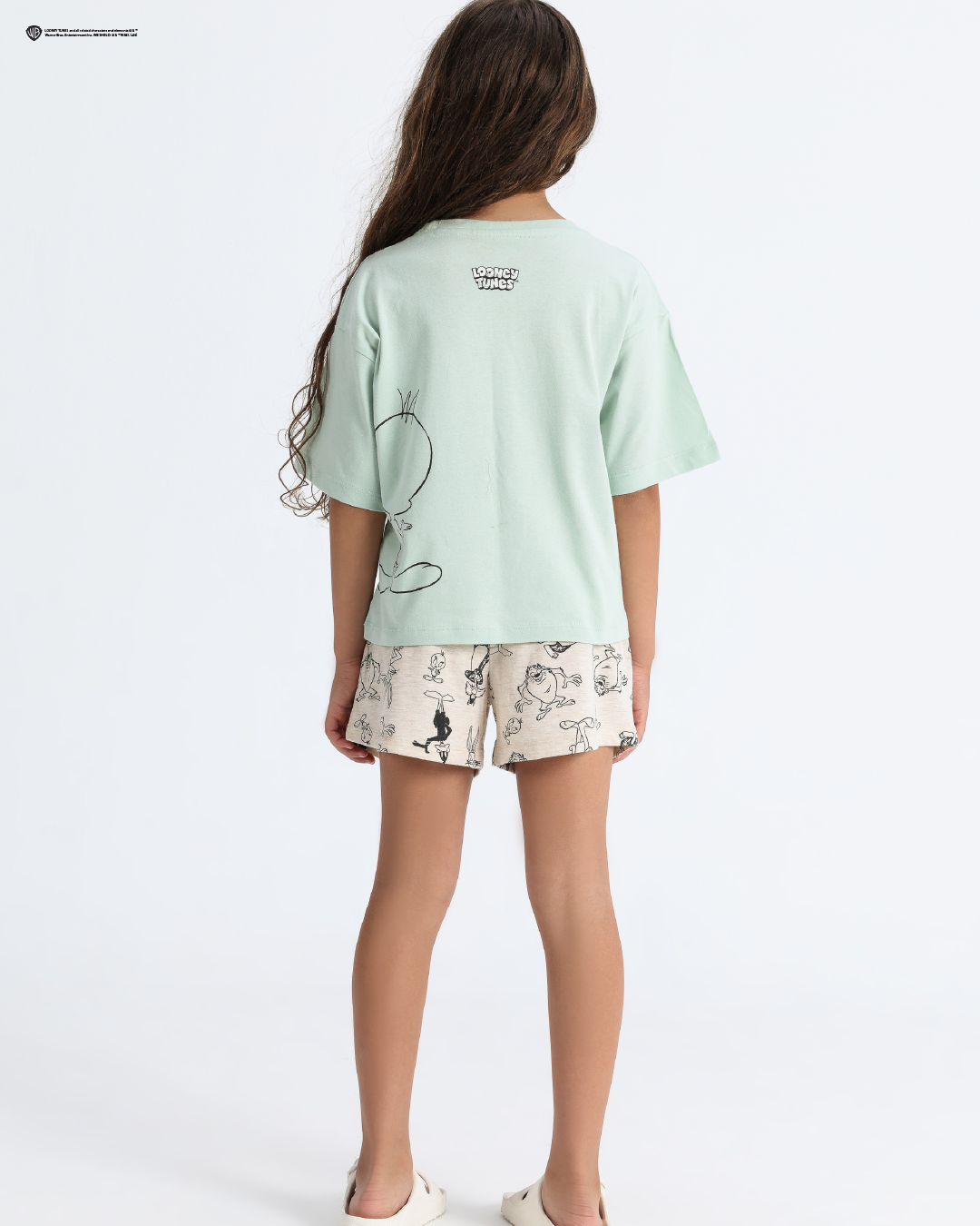 Looney Tunes That's All Folks Girls Pajama