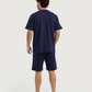 Men's Waffle Pajamas in Dark Colors