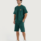 Men's Waffle Pajamas in Dark Colors
