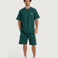 Men's Waffle Pajamas in Dark Colors
