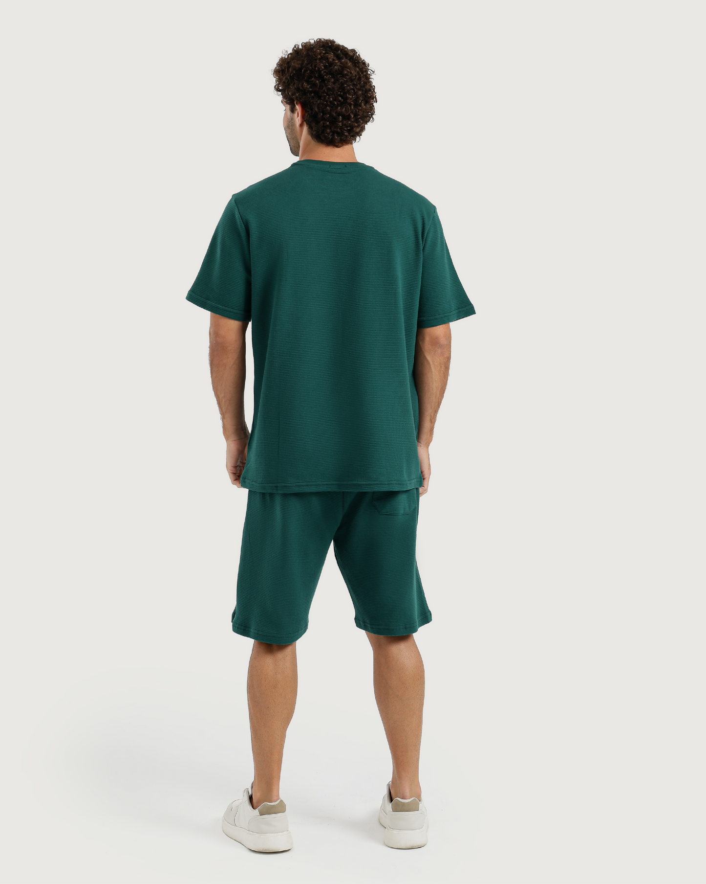 Men's Waffle Pajamas in Dark Colors