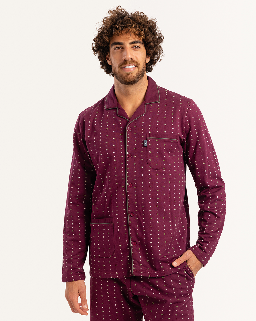 بيجاما رجالى ميلتون زراير بنطلون