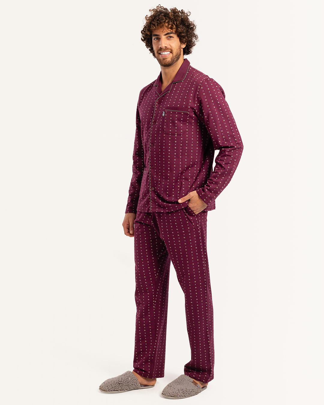 بيجاما رجالى ميلتون زراير بنطلون