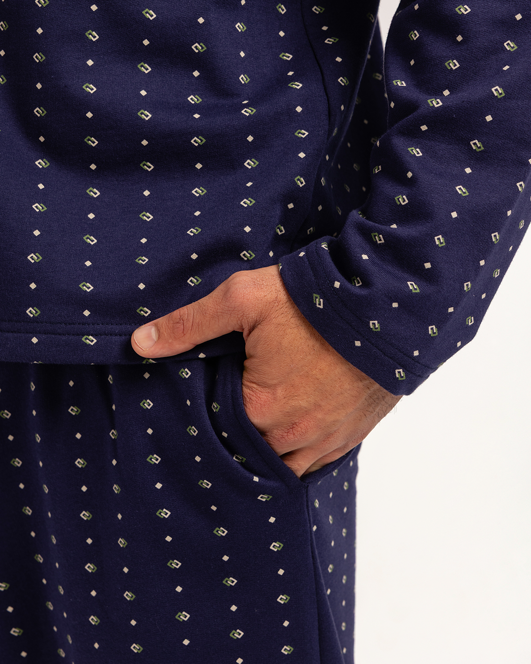 بيجاما رجالى ميلتون زراير بنطلون