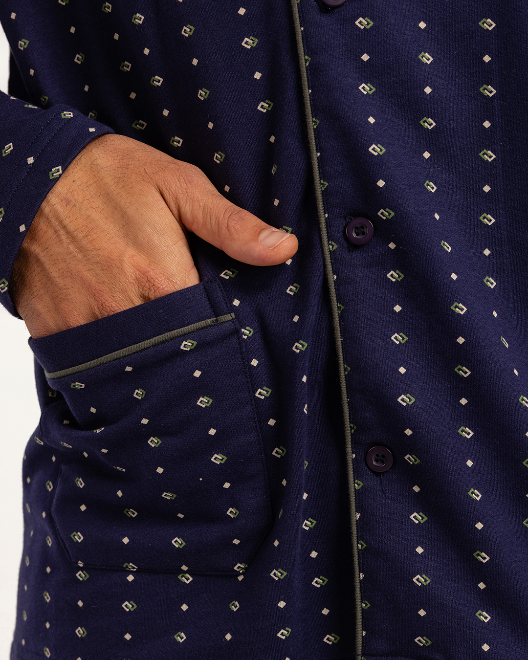 بيجاما رجالى ميلتون زراير بنطلون