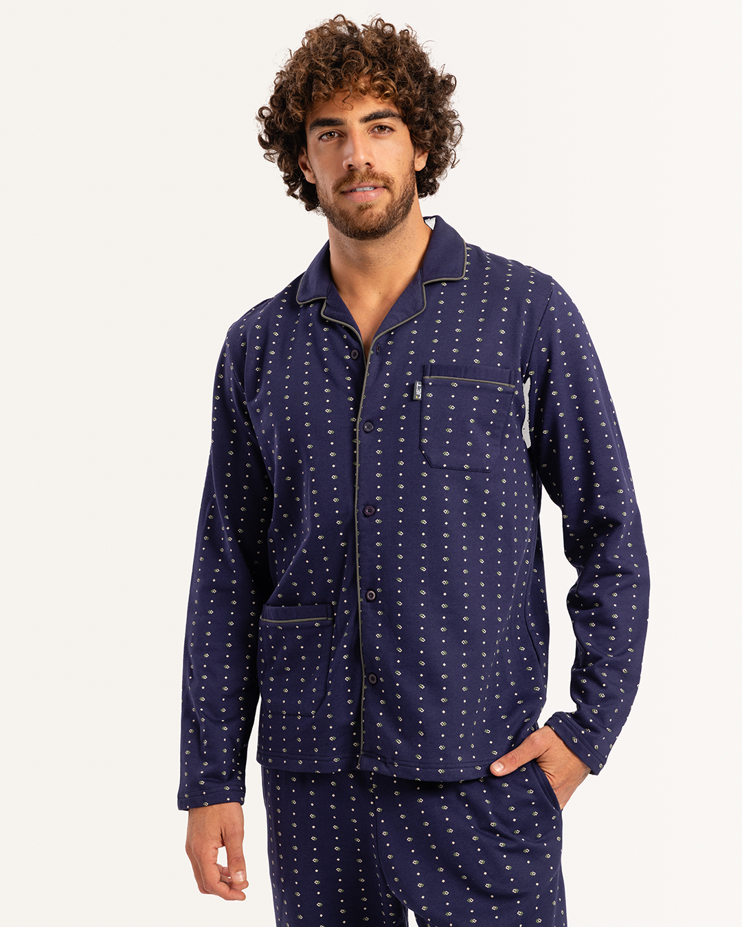 بيجاما رجالى ميلتون زراير بنطلون