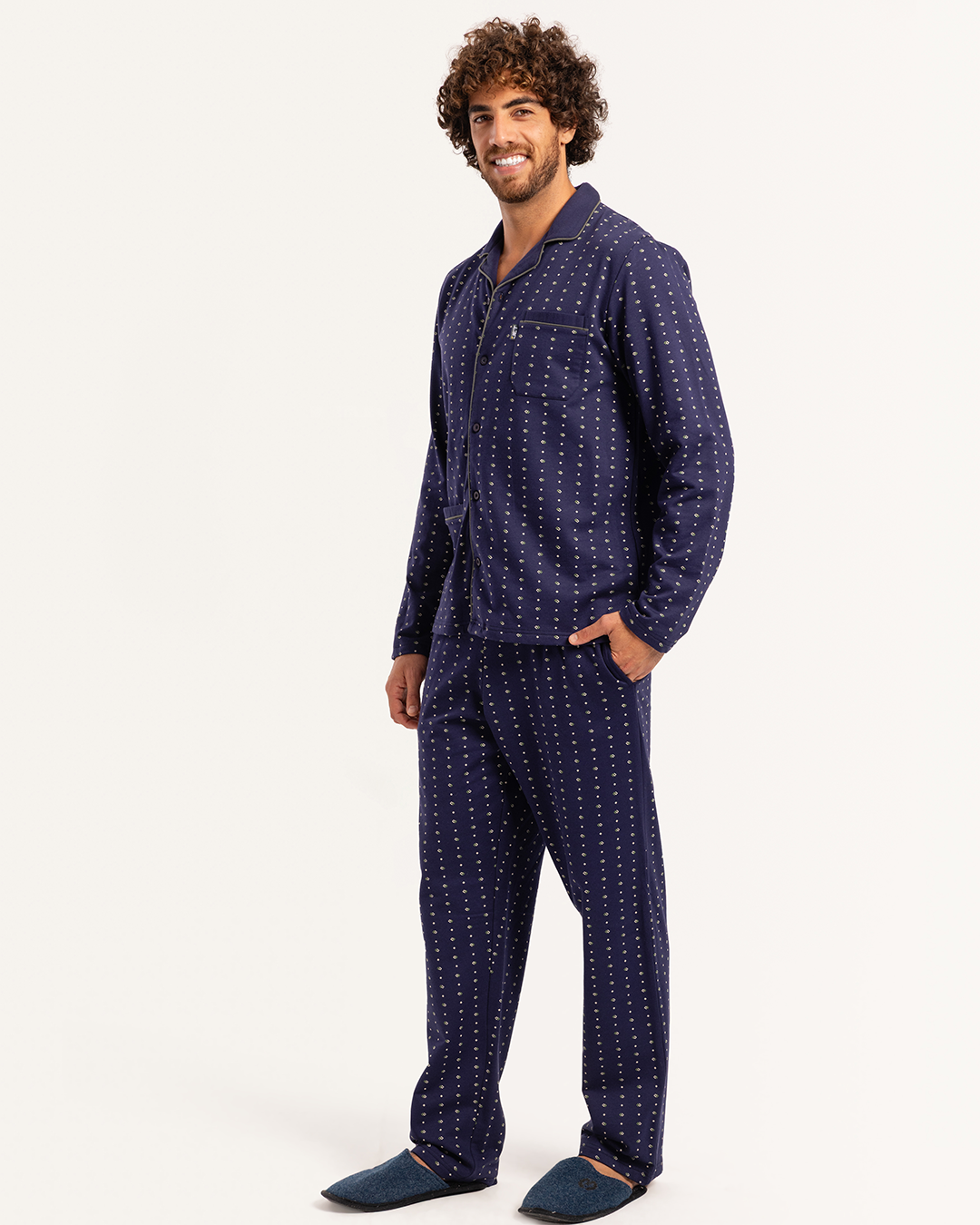 بيجاما رجالى ميلتون زراير بنطلون