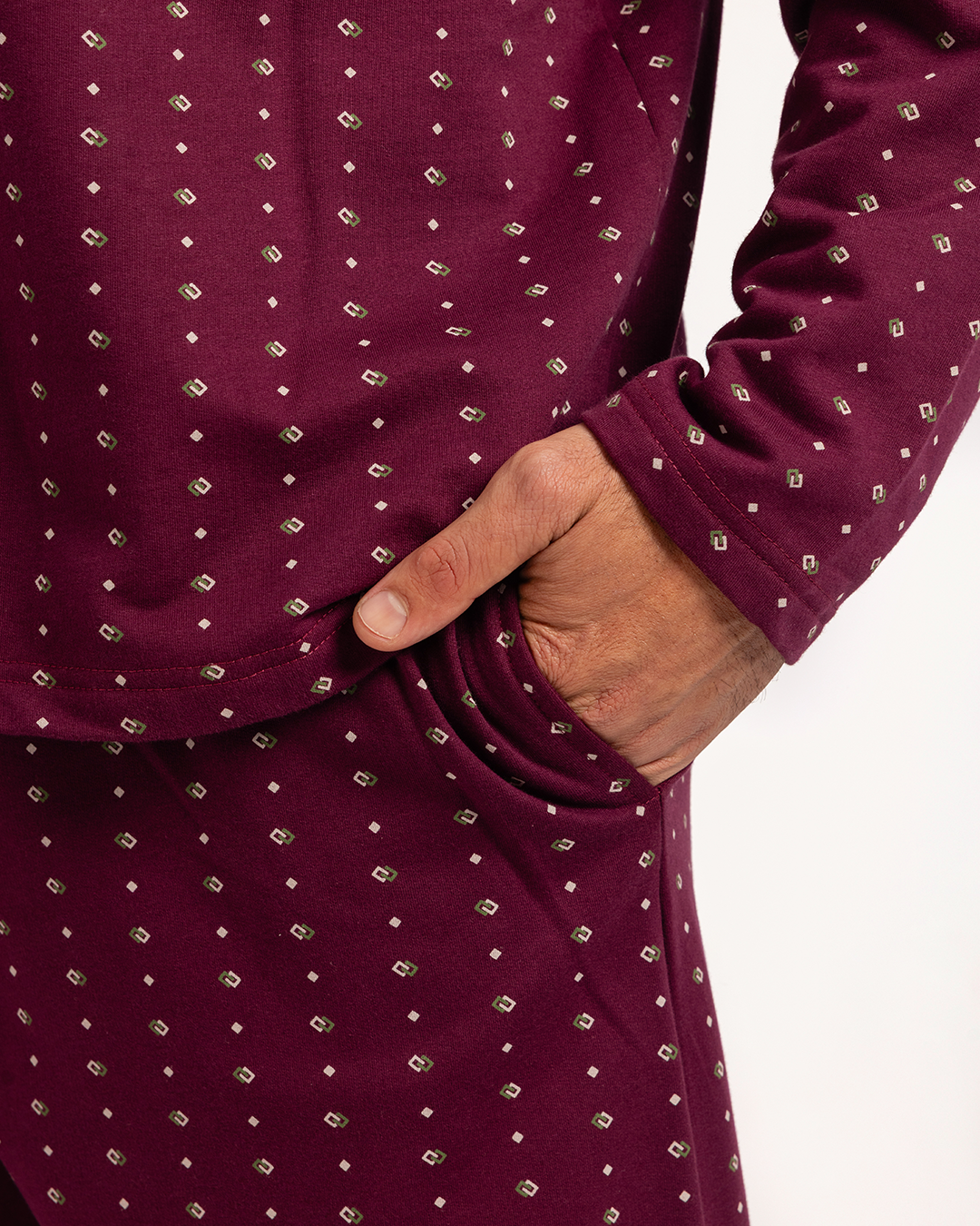 بيجاما رجالى ميلتون زراير بنطلون