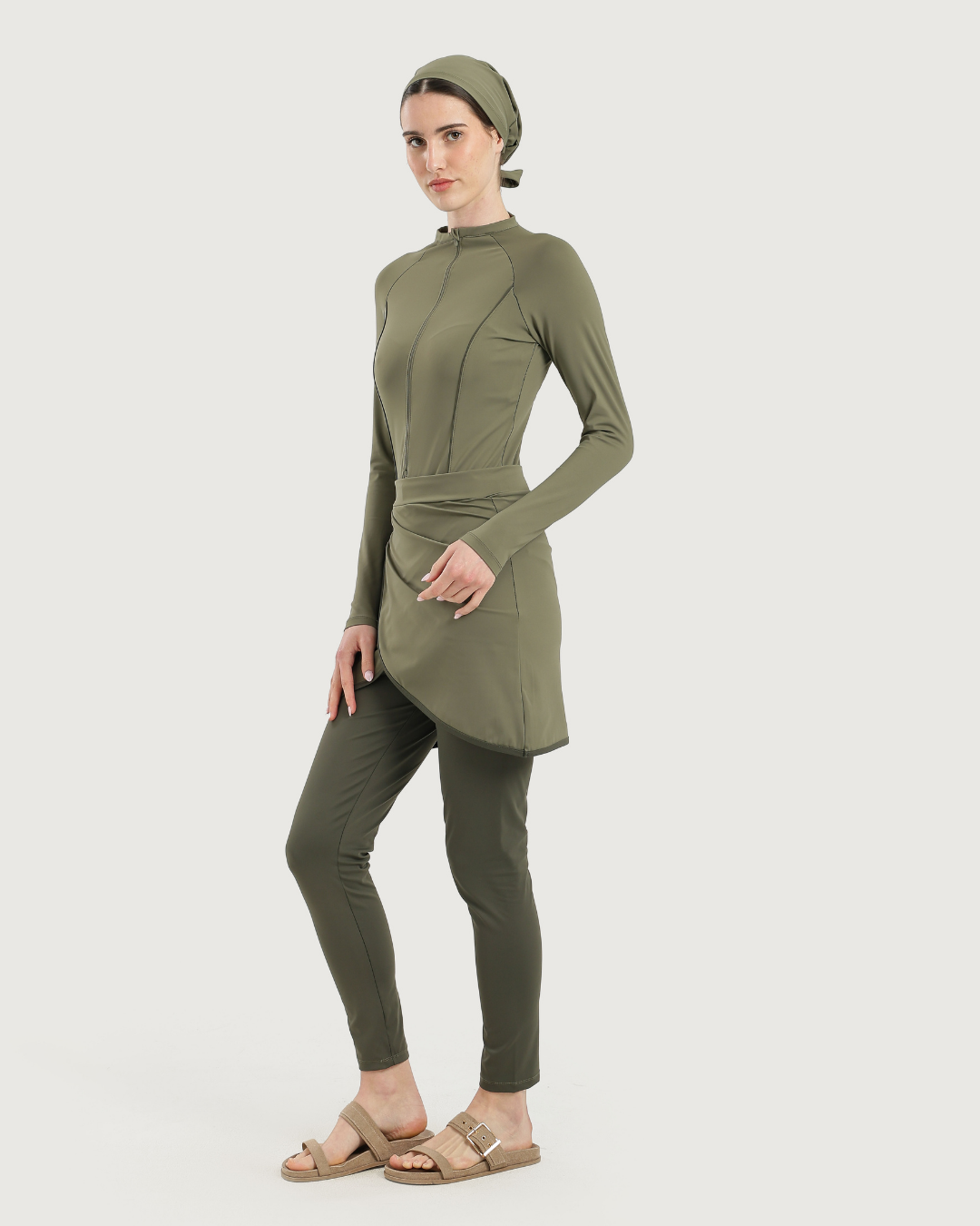 Women burkini 2 pieces
