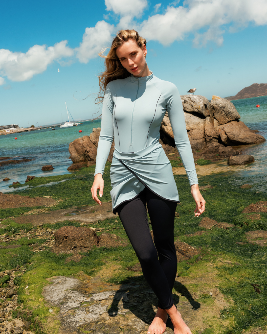 Women burkini 2 pieces