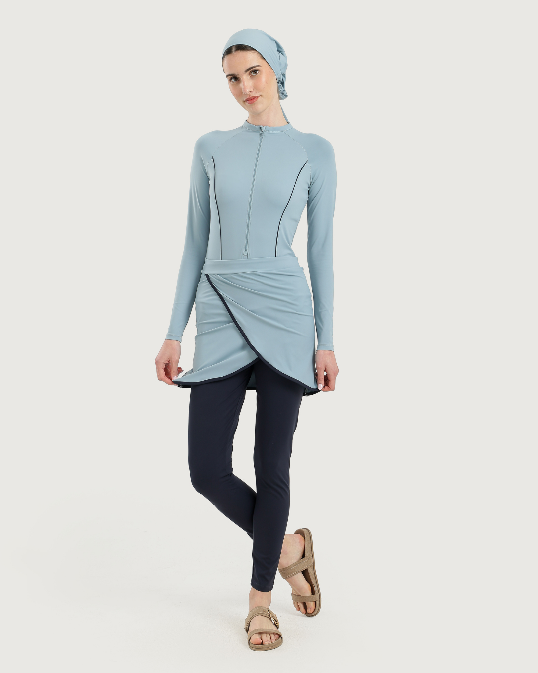 Women burkini 2 pieces
