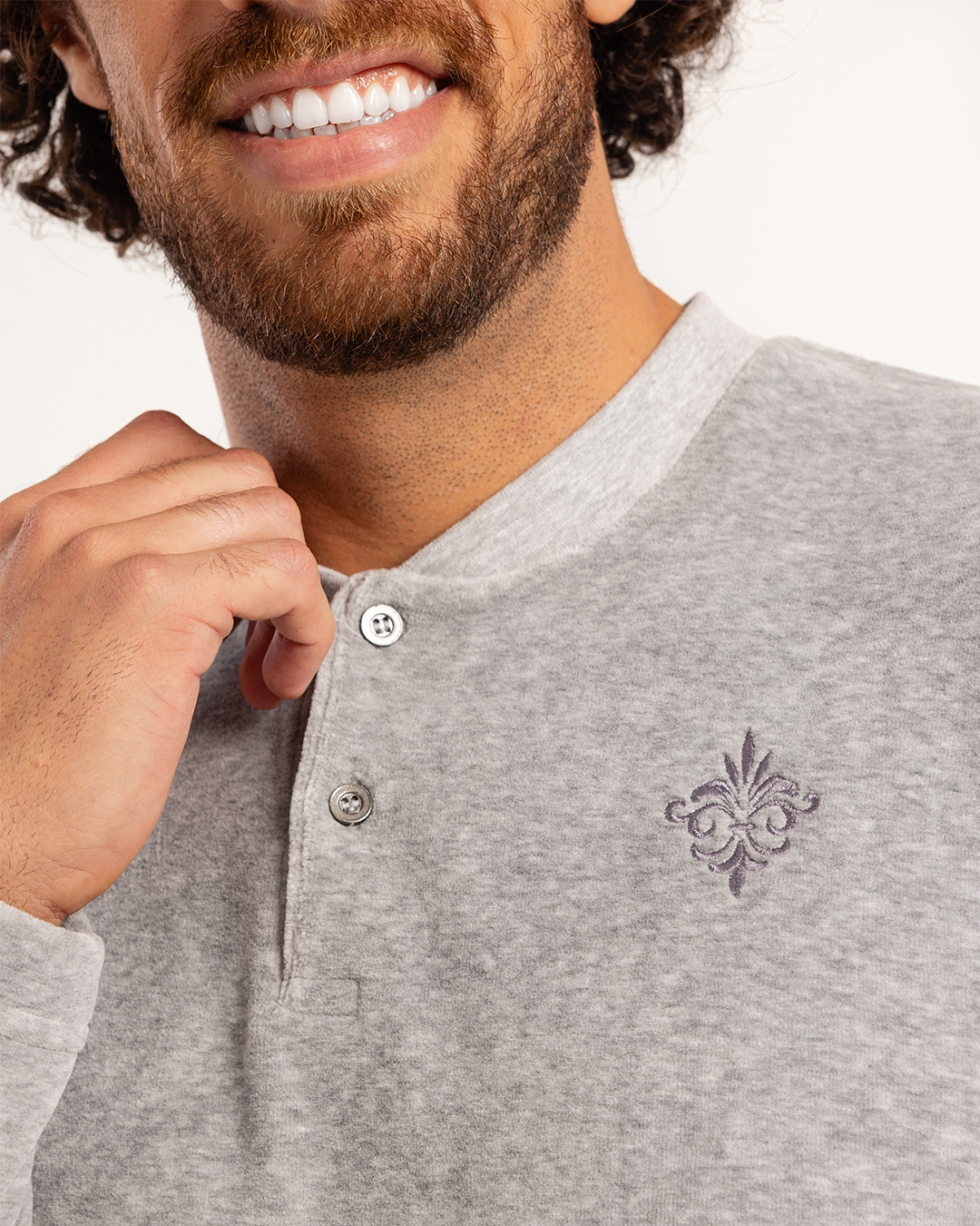 بيجاما رجالى قطيفة سادة