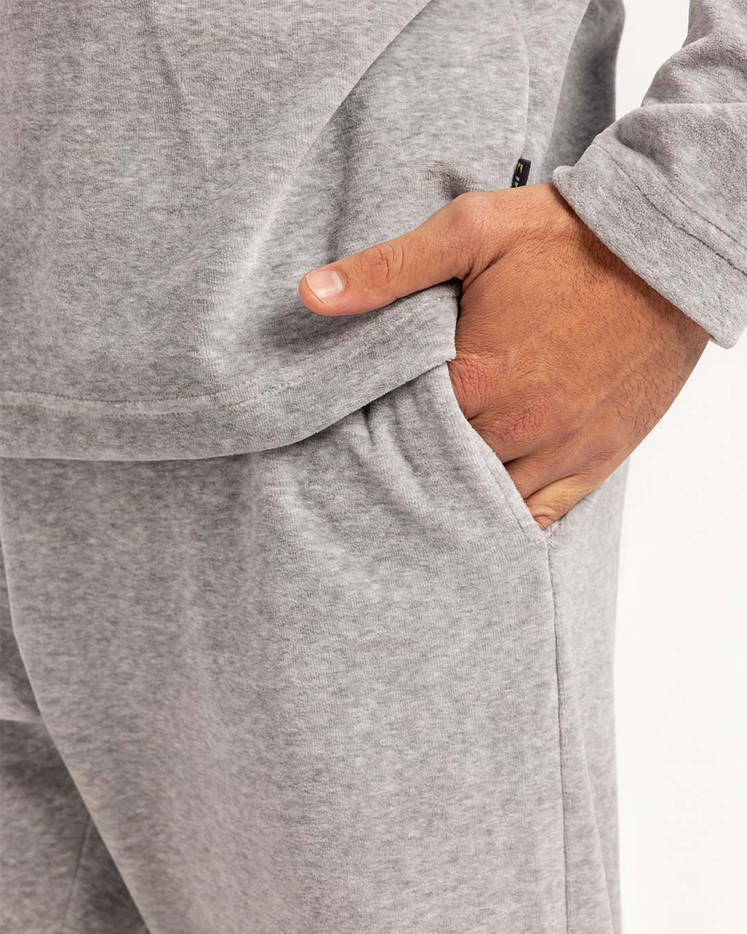 بيجاما رجالى قطيفة سادة