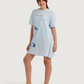 Oversized Girls' Nightshirt with a Fun Print