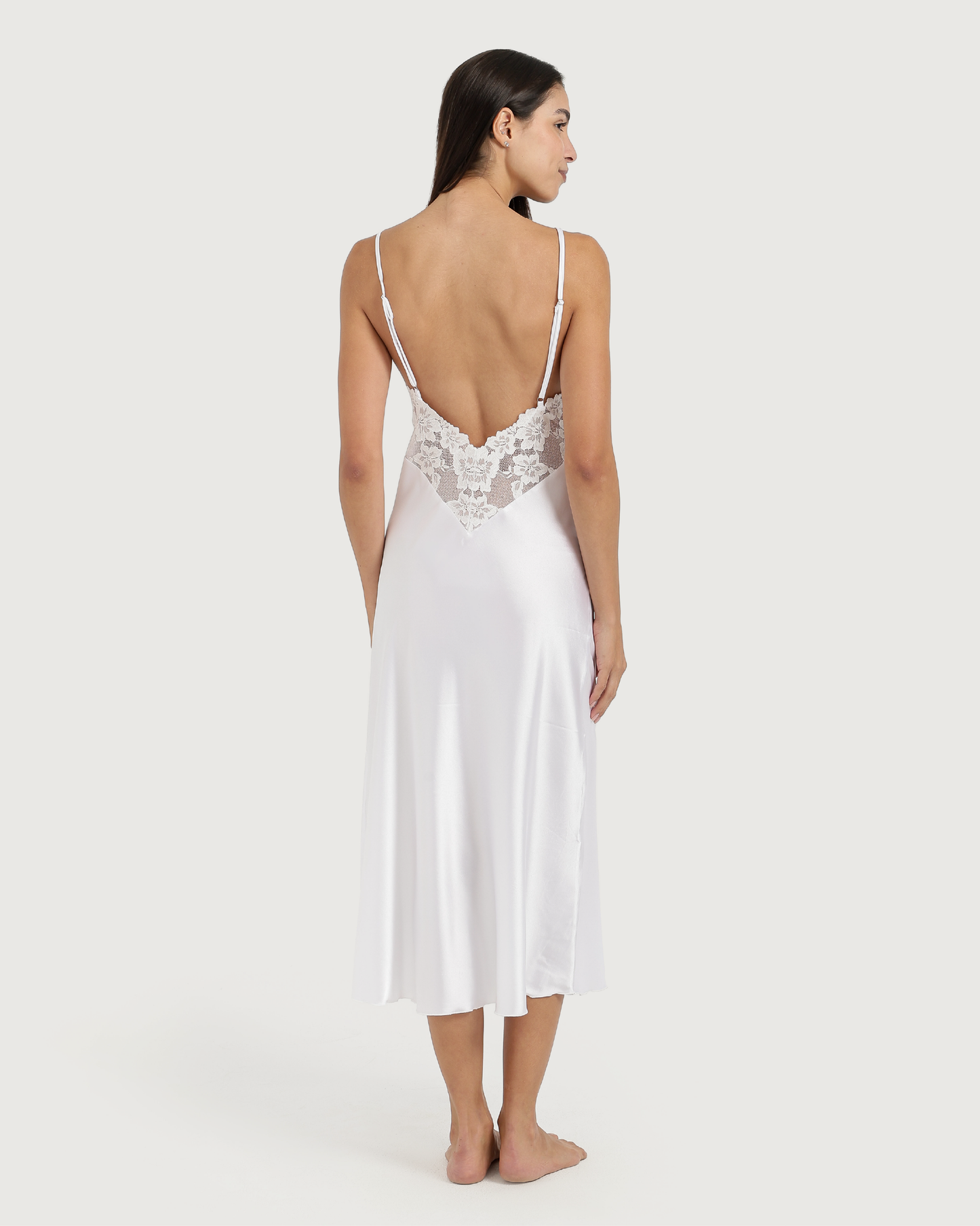 طقم ستان قميص طويل و روب