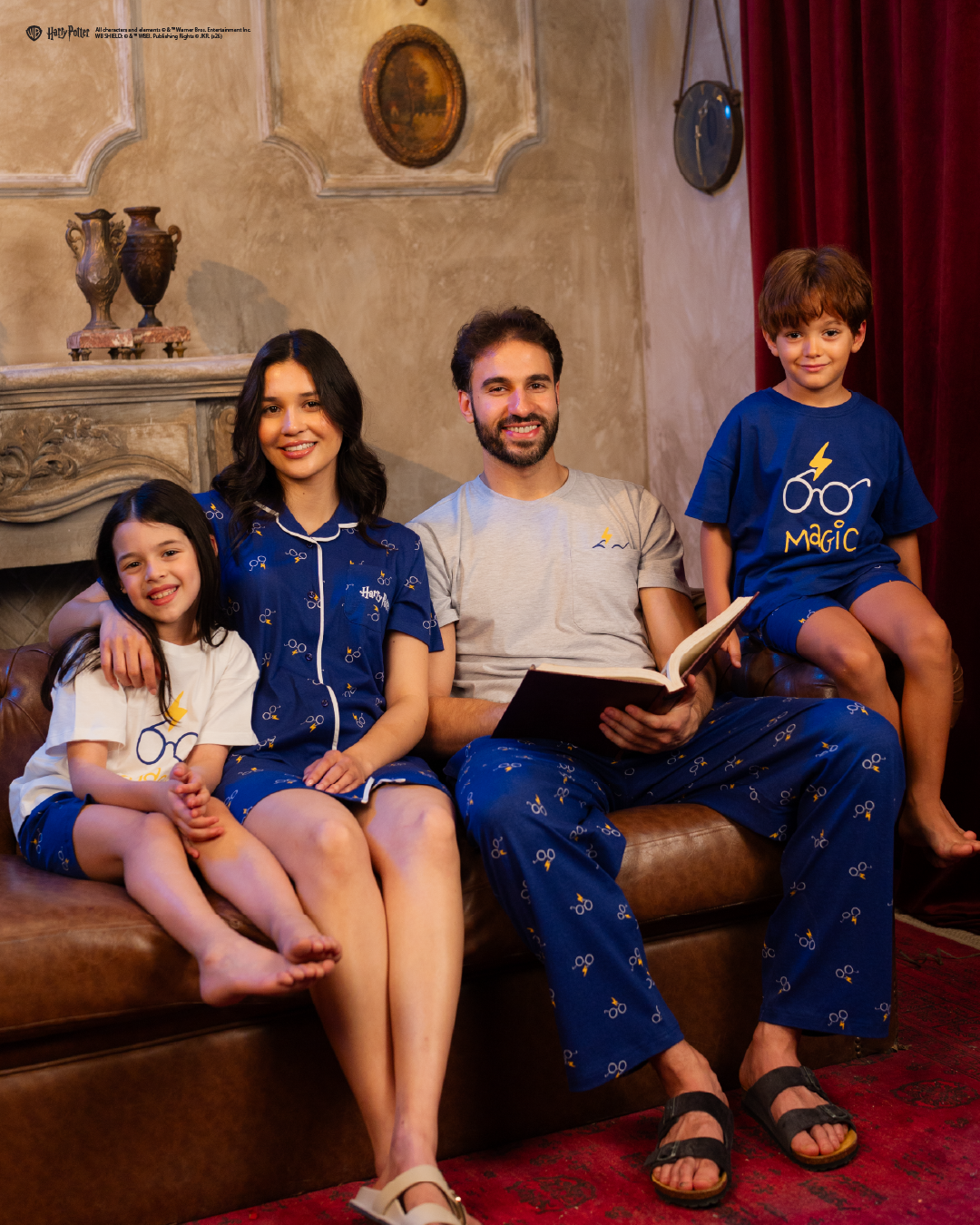 Harry Potter Boys Shorts Pajama