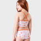Girls' Two-Piece Seashell Swimsuit