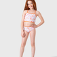 Girls' Two-Piece Seashell Swimsuit