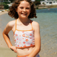 Girls' Two-Piece Seashell Swimsuit